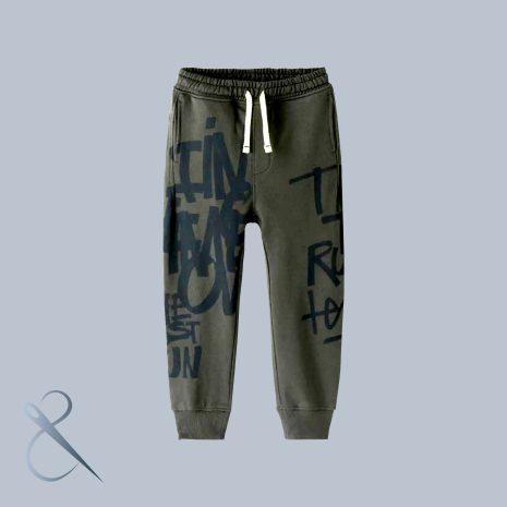 Regular Print Sweatpant