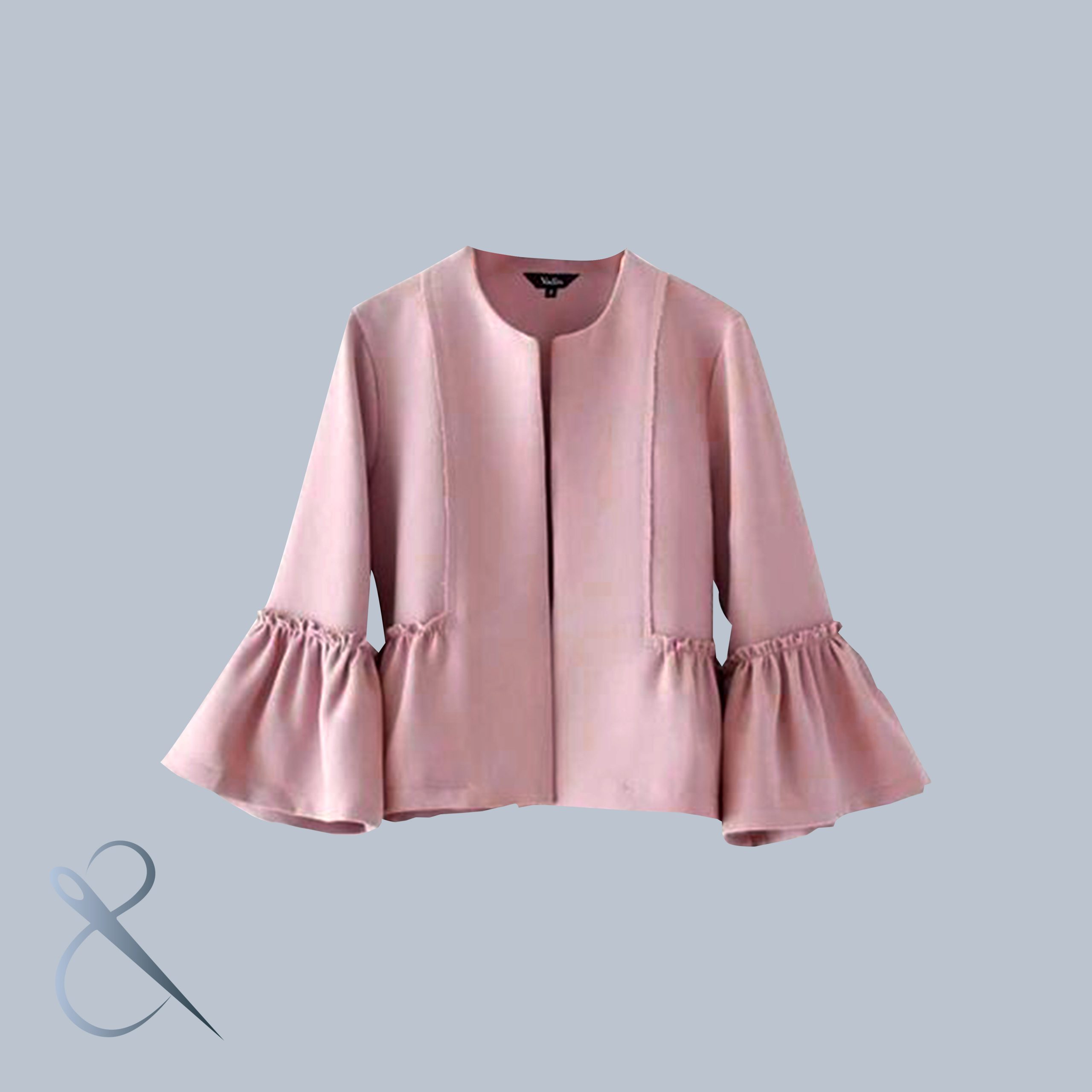 Women Ruffles Coat